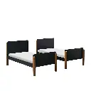 Babyletto TipToe Kids Bunk Bed - Natural Walnut & Black Wood 05.webp