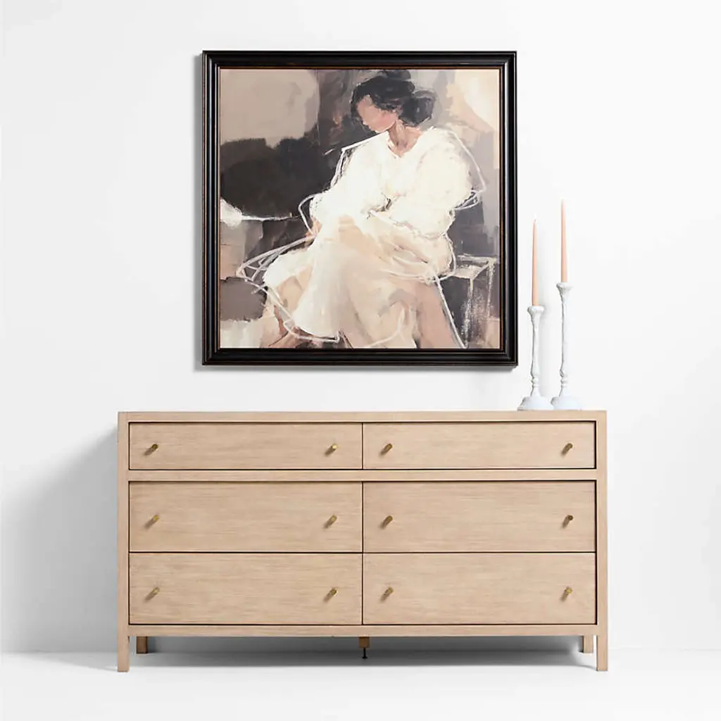 Keane Solid Wood 6-Drawer Dresser - Natural 02.webp