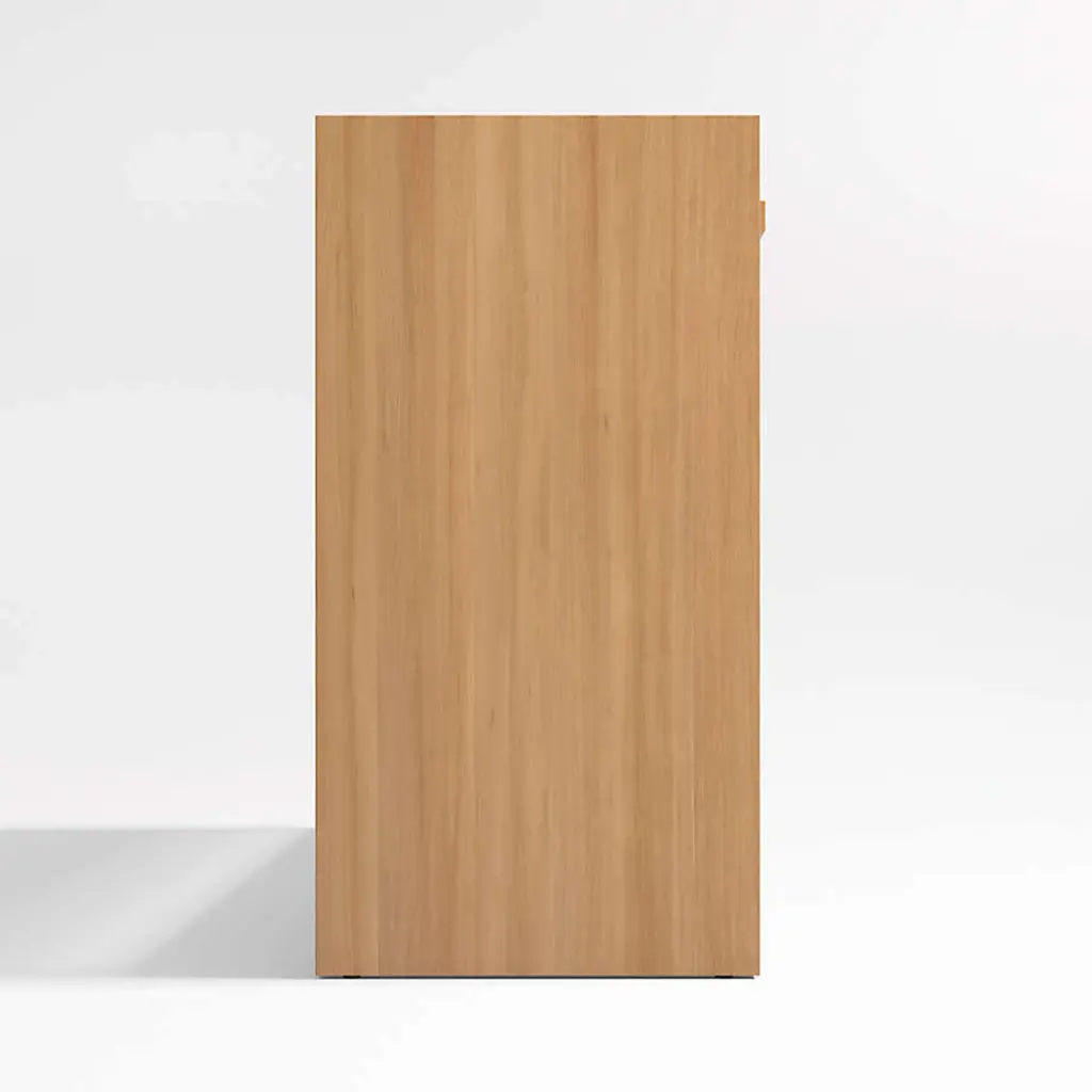 Calypso Rectangular Storage Console Table - Natural Wood 04.webp