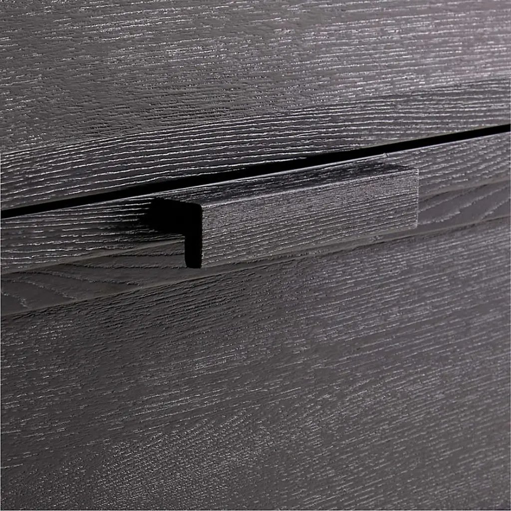 Calypso Rectangular Storage Console Table - Black Wood 05.webp