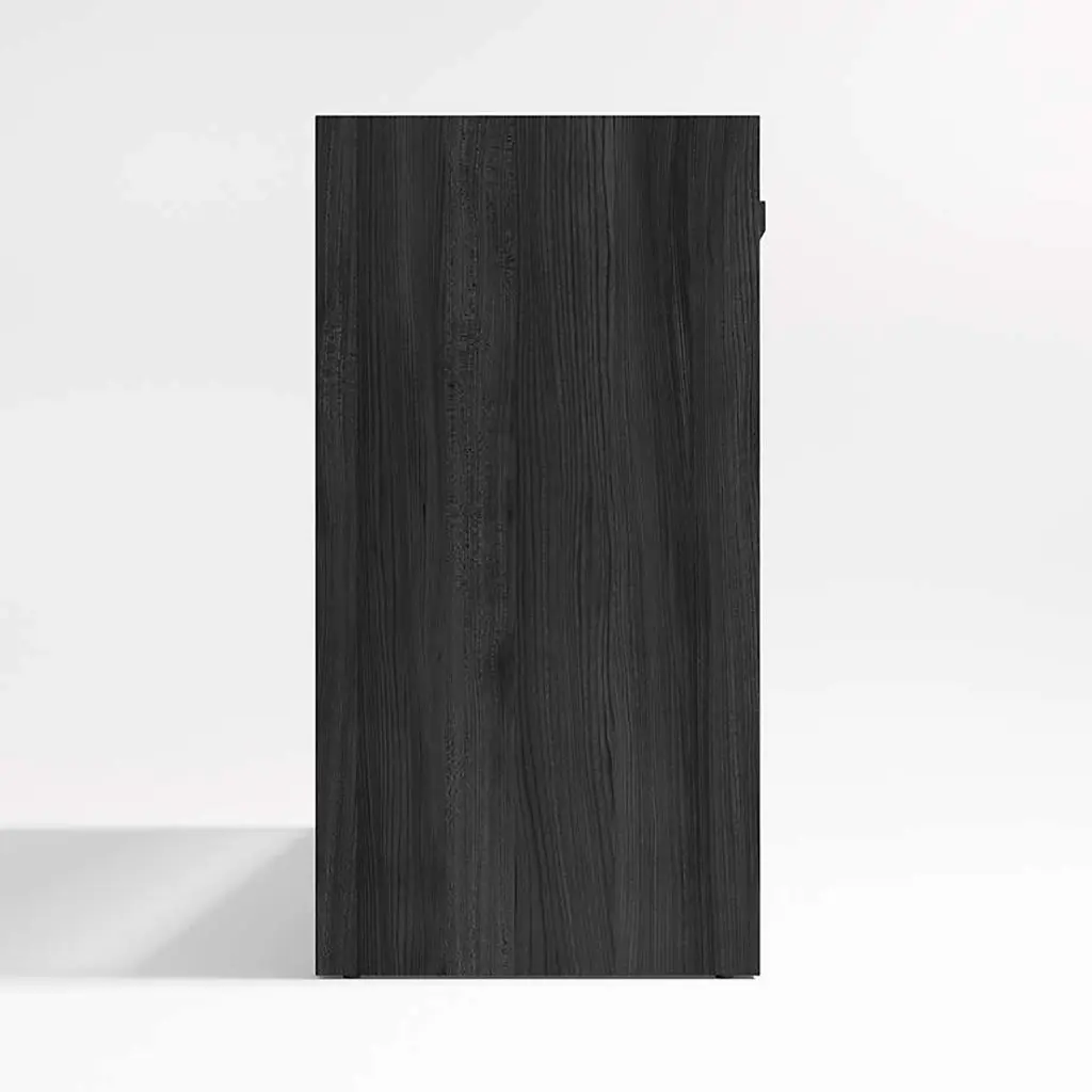 Calypso Rectangular Storage Console Table - Black Wood 04.webp