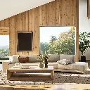 Vernon Rectangular Coffee Table with Shelf - Natural Pine 08.webp