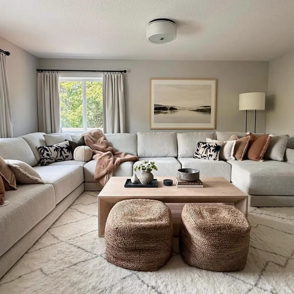 Vernon Rectangular Coffee Table with Shelf - Natural Pine 05.webp