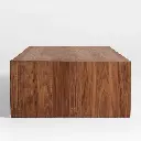 Vernon Rectangular Coffee Table with Shelf - Walnut Wood 03.webp