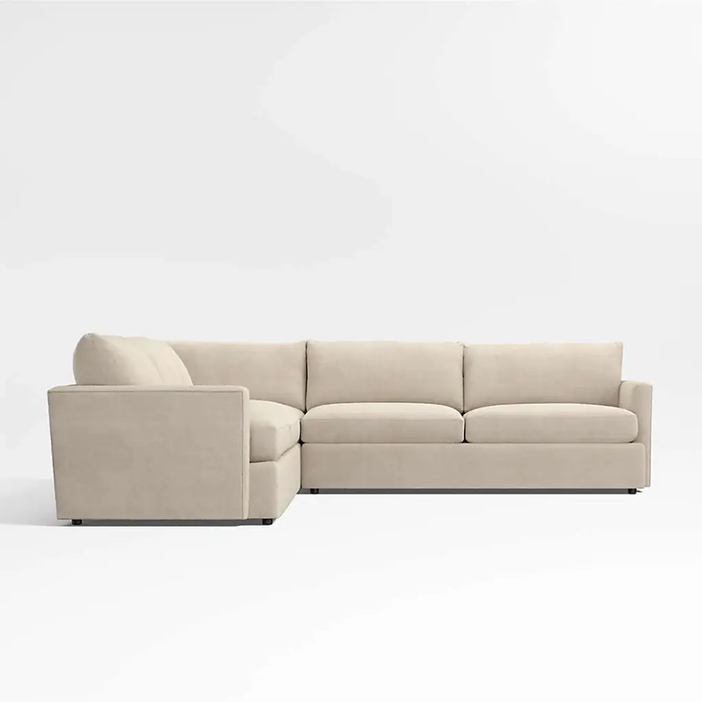 Lounge 3-Piece L-Shaped Sectional Sofa - Chenille Chai 03.webp