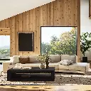 Vernon Rectangular Coffee Table with Shelf - Ebonized 06.webp