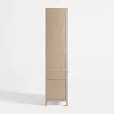 Storage Media Console Set - Natural Wood 05.webp