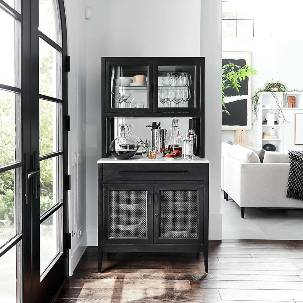 Enzo Bar Cabinet with Hutch 02.webp