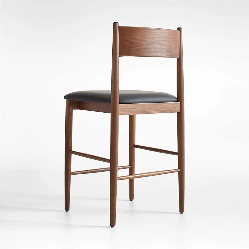 Ash Black Leather Counter Stool 05.webp