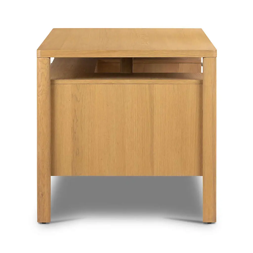 Wood Desk with Drawers 04.webp