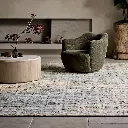 Wool Hand-Knotted Tan Area Rug 07.webp