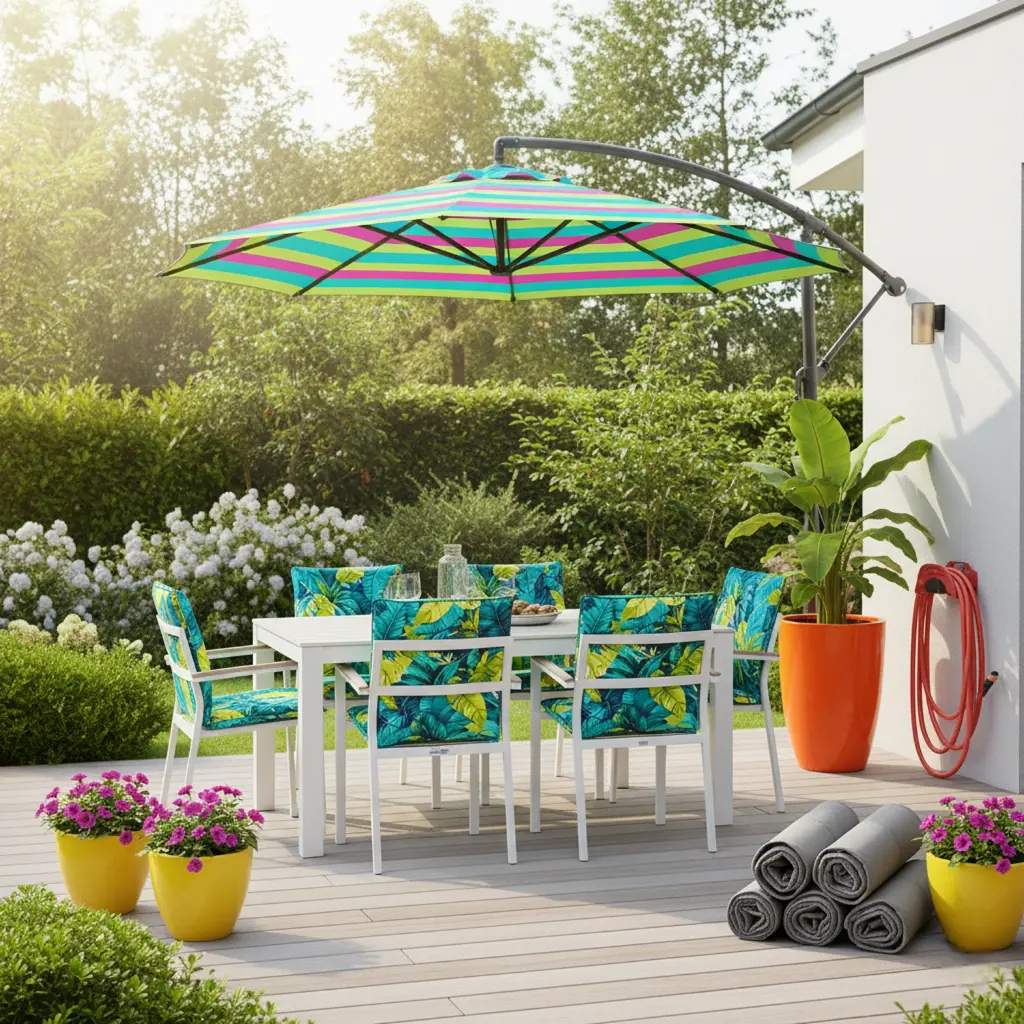 Outdoor dining umbrella plants-5.webp