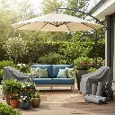 Outdoor dining umbrella plants-3.webp