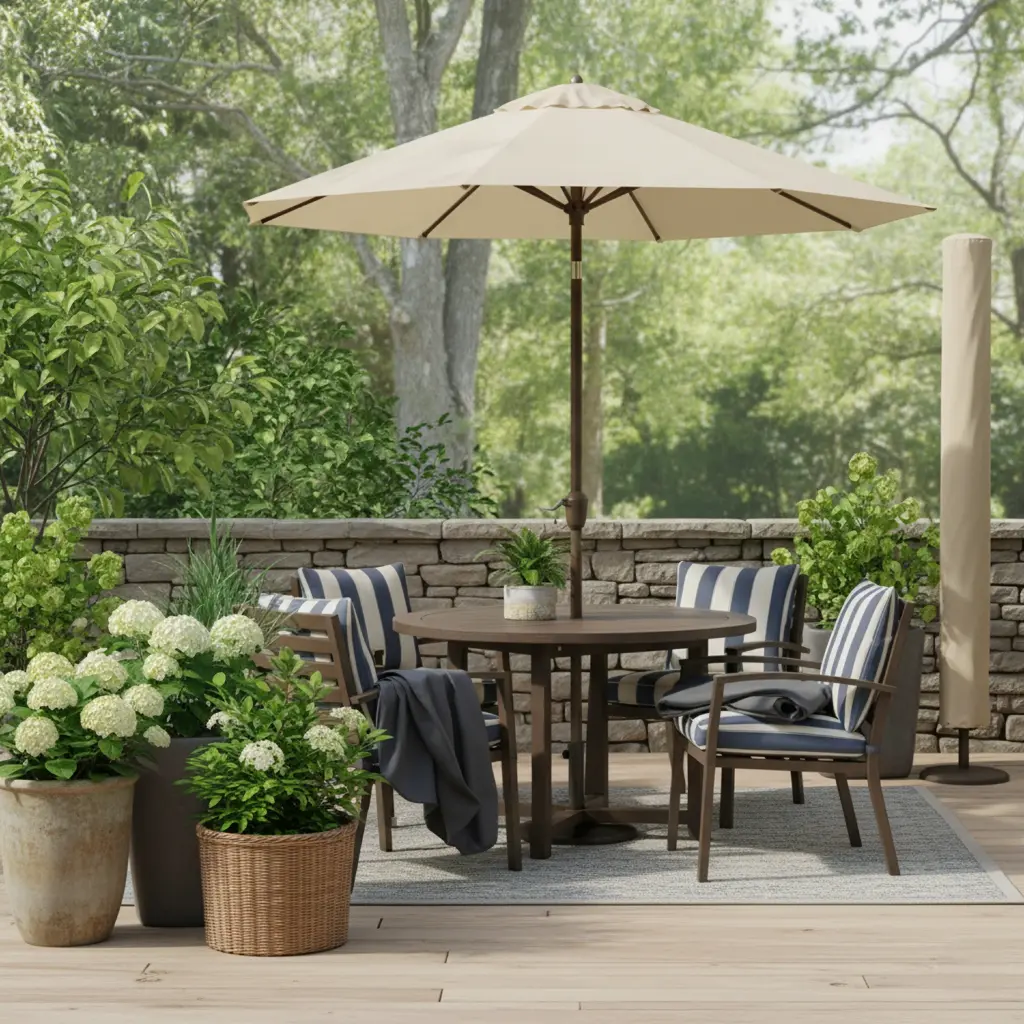 Outdoor dining umbrella plants-4.webp