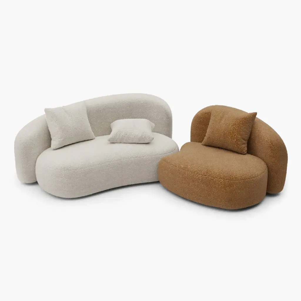 Cresmo Wool-like Curved 2-Piece - Wool White 02.webp