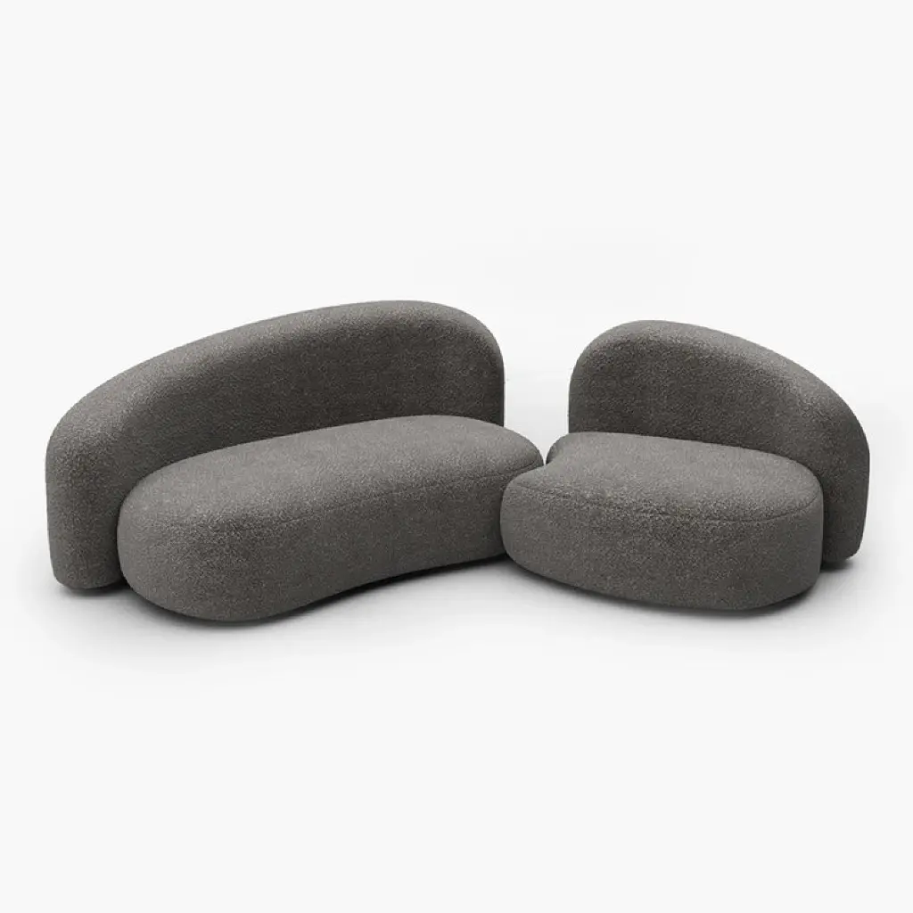 Cresmo Wool-like Curved 2-Piece - Wool Grey 05.webp