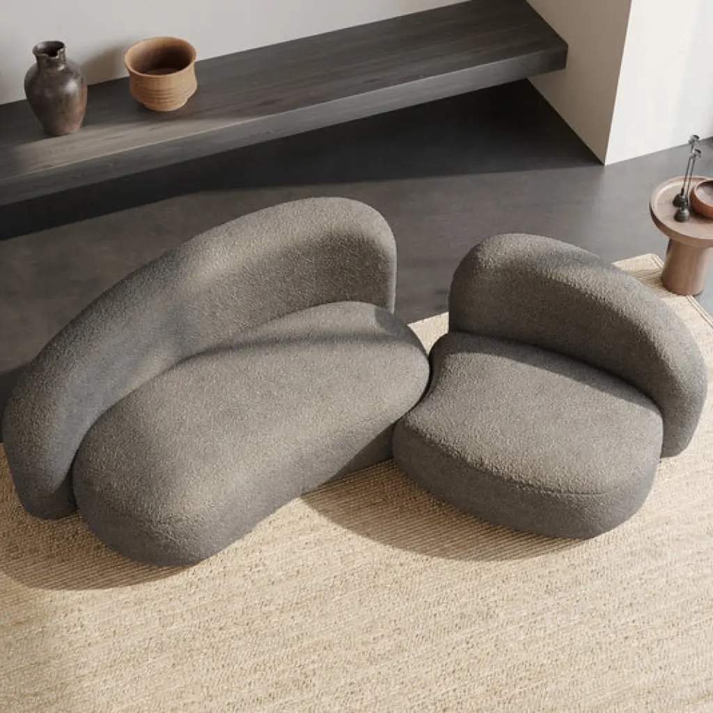 Cresmo Wool-like Curved 2-Piece - Wool Grey 04.webp