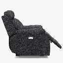 Belffin Modern Chenille Power Recliner - Dark Grey 05.webp