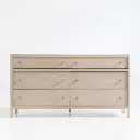 Rustic Aura Solid Wood 6-Drawer Dresser