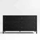 Rustic Aura Solid Wood 6-Drawer Dresser