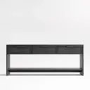 TimberCraft Rectangular Storage Console Table