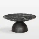 CasaLinea Rounded Marble Top Table