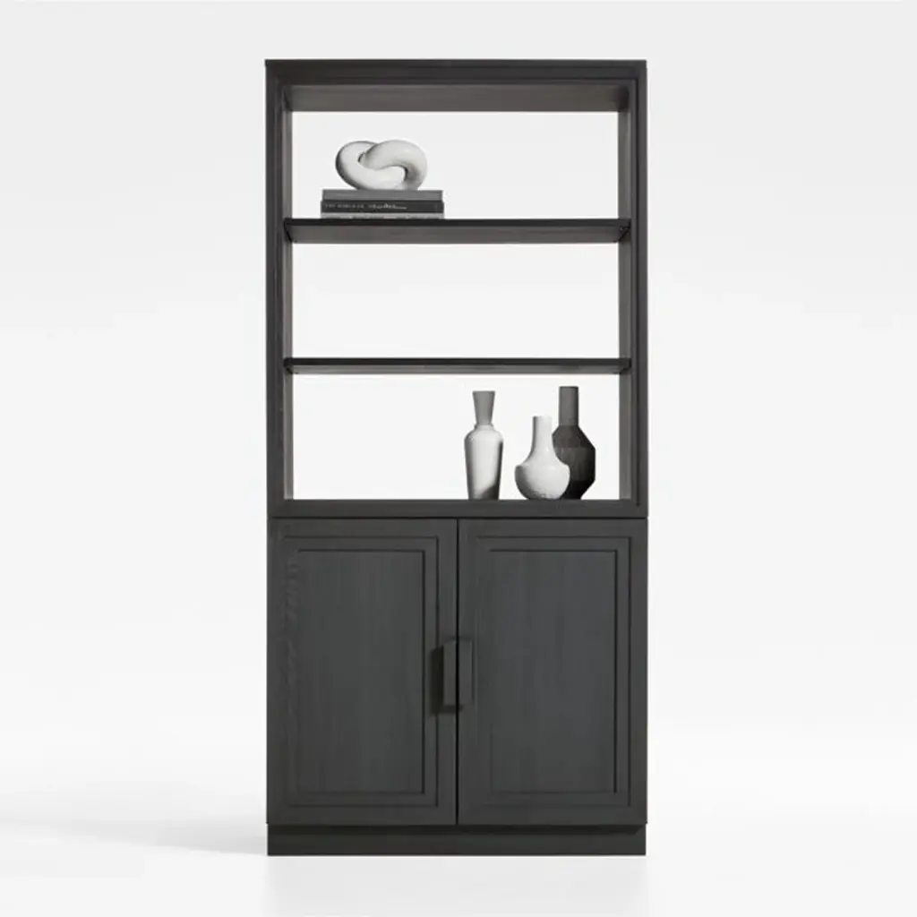 TimberCraft Bookcases (Black Wood)